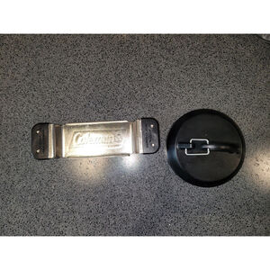 Coleman Camping Tent Fan Lantern Holder PARTS EUC Magnet Carabiner